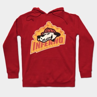 Defunct Columbia Inferno Hockey Team Hoodie